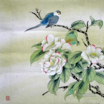 am195D animal pájaro clásico flores Pinturas al óleo